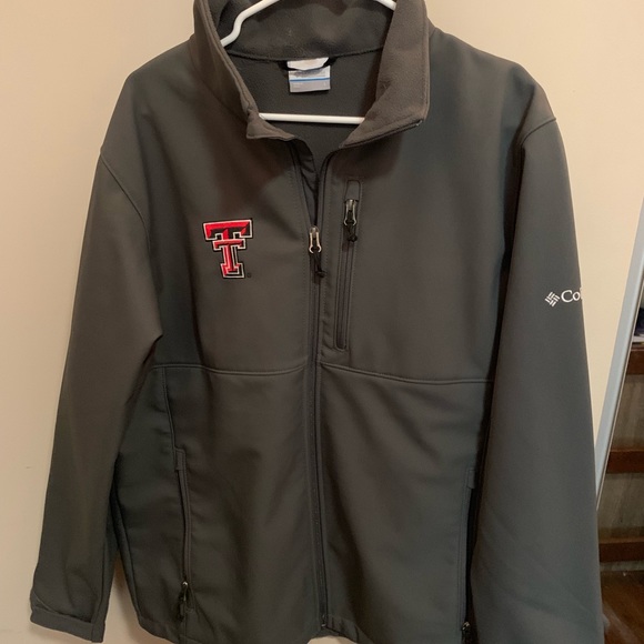 Grey Texas Tech Columbia Jacket - Picture 1 of 4